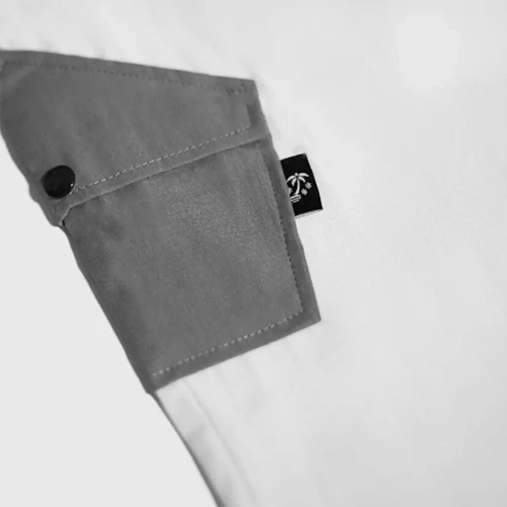 The Hideout Clothing Frosty Nylon Track Cargo Windbreaker Pants Small 30 New Tag